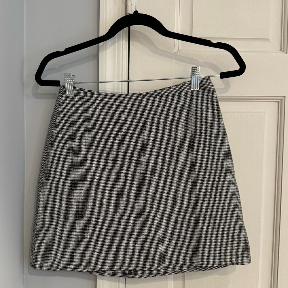 Reformation Linen Mini Skirt